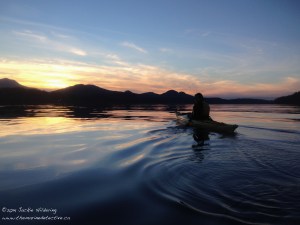 Breathe in the beauty and the health benefits. Lose heaviness. Gain happiness. Kayaking with Jacqui Engel. ©Jackie Hildering